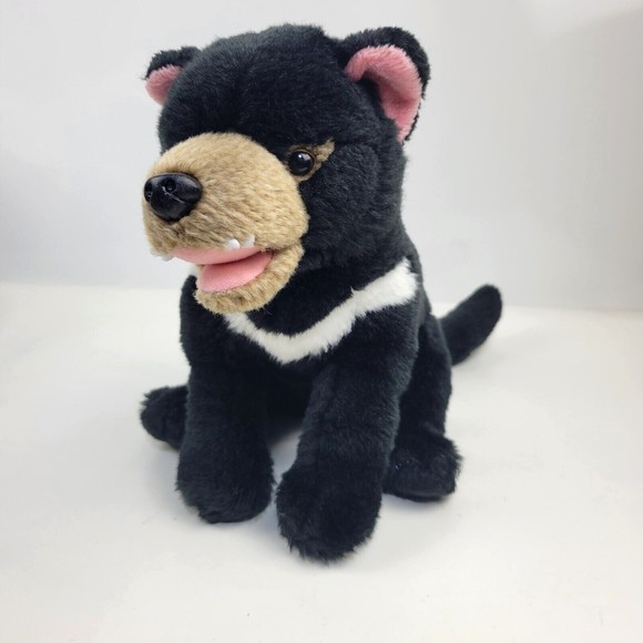 Korimco Dizzy Tasmanian Devil Plush Realistic With Open Mouth and Teeth 10" - Picture 3 of 12
